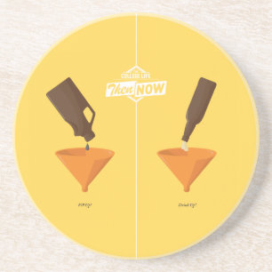 Dessous De Verre En Grès Puis et maintenant : Puanteur de bière