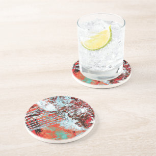 Dessous de verre en grès – Pulsation de corrosion