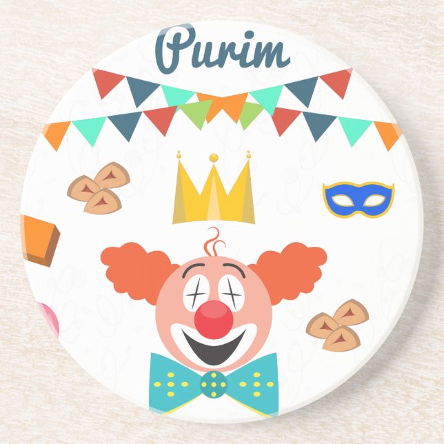 Dessous De Verre En Grès purin (Devant)
