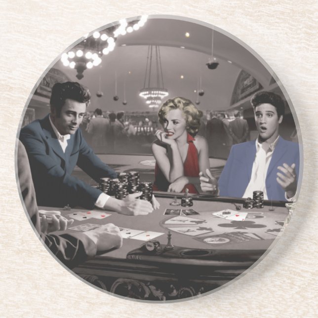 Dessous De Verre En Grès Quinte royale (Devant)