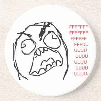 Dessous De Verre En Grès Rage Troll