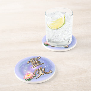 Dessous De Verre En Grès Reiki