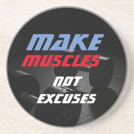 Dessous De Verre En Grès Rendre les muscles Bodybuilding Fitness Motivation