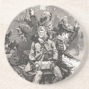 Dessous De Verre En Grès Renvoi du Derby