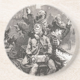 Dessous De Verre En Grès Renvoi du Derby