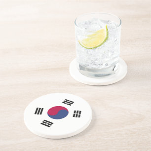 Dessous De Verre En Grès République de Corée