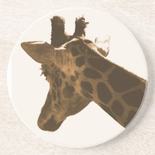 Dessous De Verre En Grès Reticuler profil Giraffe