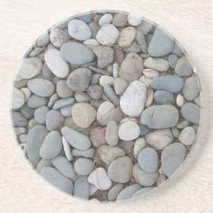 Dessous De Verre En Grès River Stones Automne Motifs