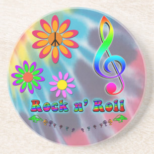 Dessous De Verre En Grès Rock n'Roll