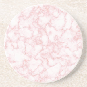 Dessous De Verre En Grès rose marbre