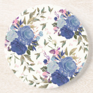 Dessous De Verre En Grès Roses et cerises
