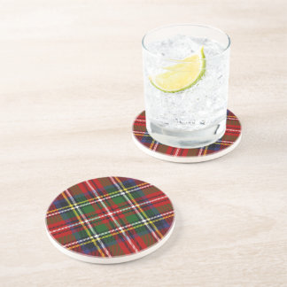 Dessous De Verre En Grès Royal Stewart Tartan