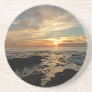 Dessous De Verre En Grès San Diego Sunset