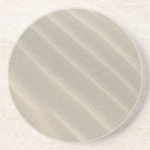 Dessous De Verre En Grès sand ripples coaster set