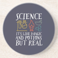 Science comme la magie et la potion Geek scientifi