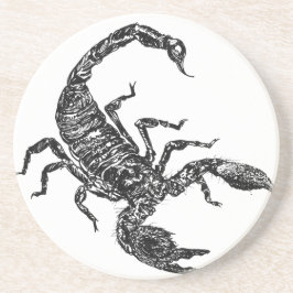 Dessous De Verre En Grès Scorpion