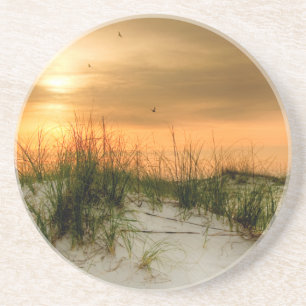 Dessous De Verre En Grès Seagulls at Sunrise