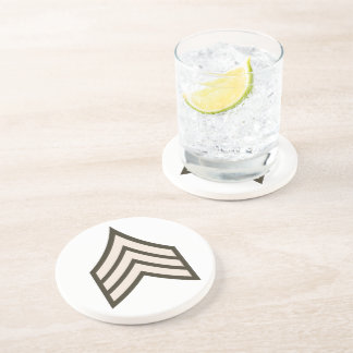 Dessous De Verre En Grès Sergent d'armée