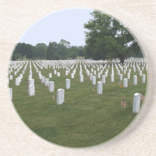 Dessous De Verre En Grès Série DC—Arlington Cemetery