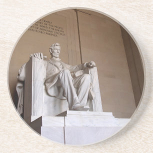 Dessous De Verre En Grès Série DC---Mémorial Lincoln DC 4