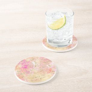 Dessous De Verre En Grès Série de design peinture léopard 5
