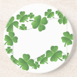 Dessous De Verre En Grès Shamrock