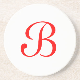 Dessous De Verre En Grès Solid Series---White & You Choose Color coaster