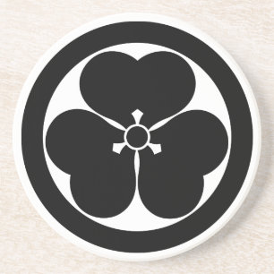 Dessous De Verre En Grès Sorrel en cercle