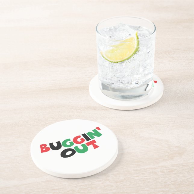 Dessous De Verre En Grès Sortir du boggin (Côté)