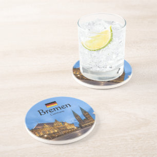 Dessous De Verre En Grès Souvenir de Brême