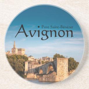 Dessous De Verre En Grès Souvenir du pont d'Avignon