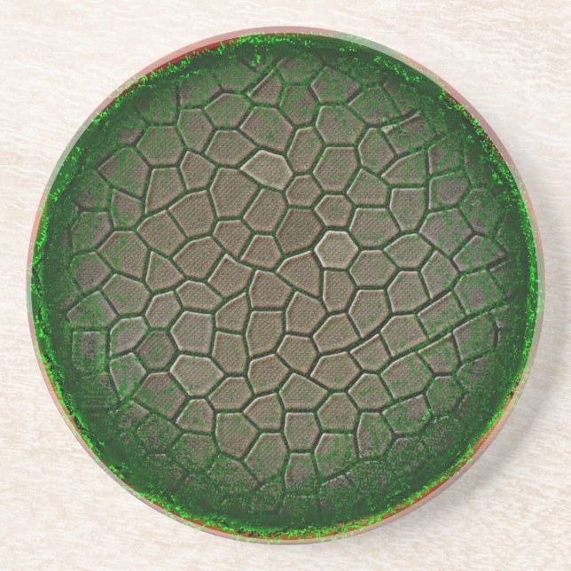 Dessous De Verre En Grès Sphère de nature (Devant)