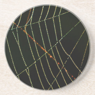 Dessous De Verre En Grès Spider Web