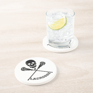 Dessous De Verre En Grès Sticks crâne et crosse
