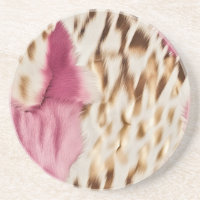 Stylish Girly Rose White Gold Zebra