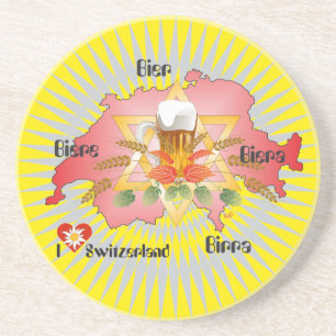 Dessous De Verre En Grès Suisse - Suisse - Svizzera - Svizra - Switzerland