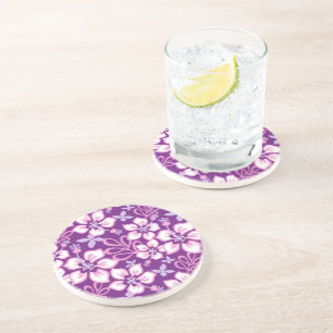 Dessous De Verre En Grès Surf JUNGLE (COMBO PURPLE)