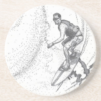 Dessous De Verre En Grès surfer