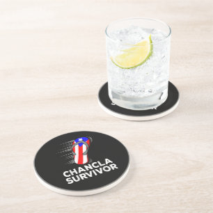 Dessous De Verre En Grès Survivant de la chancla