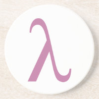 Symbole rose de LGBT Lamda