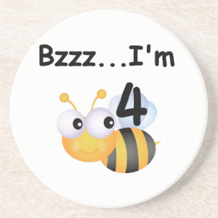 Dessous De Verre En Grès T-shirts et cadeaux Buzz Bumblebee 4e anniversaire