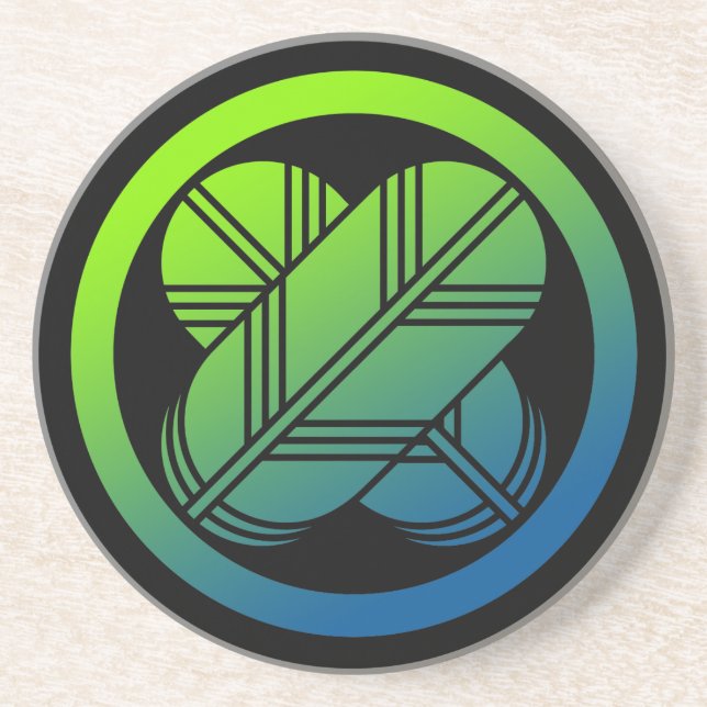 Dessous De Verre En Grès Taka1(GB） (Devant)