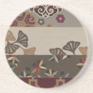 Dessous De Verre En Grès Tapisserie automnale II