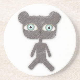 Dessous De Verre En Grès Teddy Bear Coaster