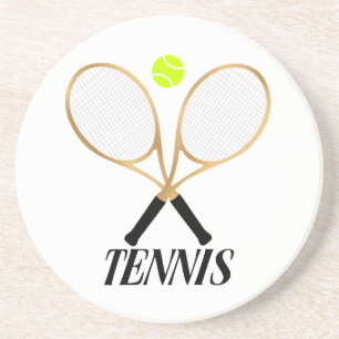 Dessous De Verre En Grès Tennis
