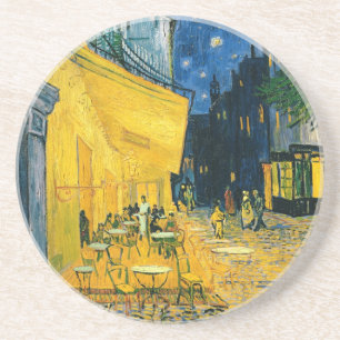 Dessous De Verre En Grès Terrasse de café de Vincent van Gogh , Place du