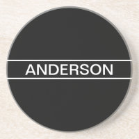 Texte personnalisable | Bold Modern Black & White