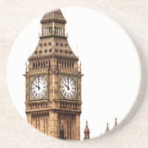 Dessous De Verre En Grès Tour Sepia Big Ben