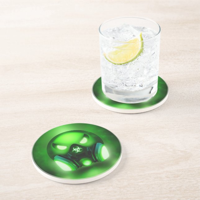 Dessous De Verre en Grès Toxicmoji Getränkeuntersetzer (Seite)