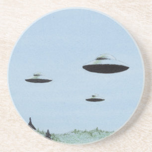 Dessous De Verre En Grès Trio UFO